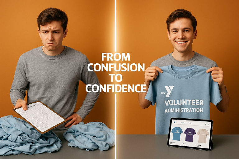 The YMCA Streamline Volunteer Uniforms